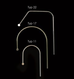 Clarus picture light LED made of brass / type 22 - 220mm discharge / 2700 Kelvin / handmade in Germany