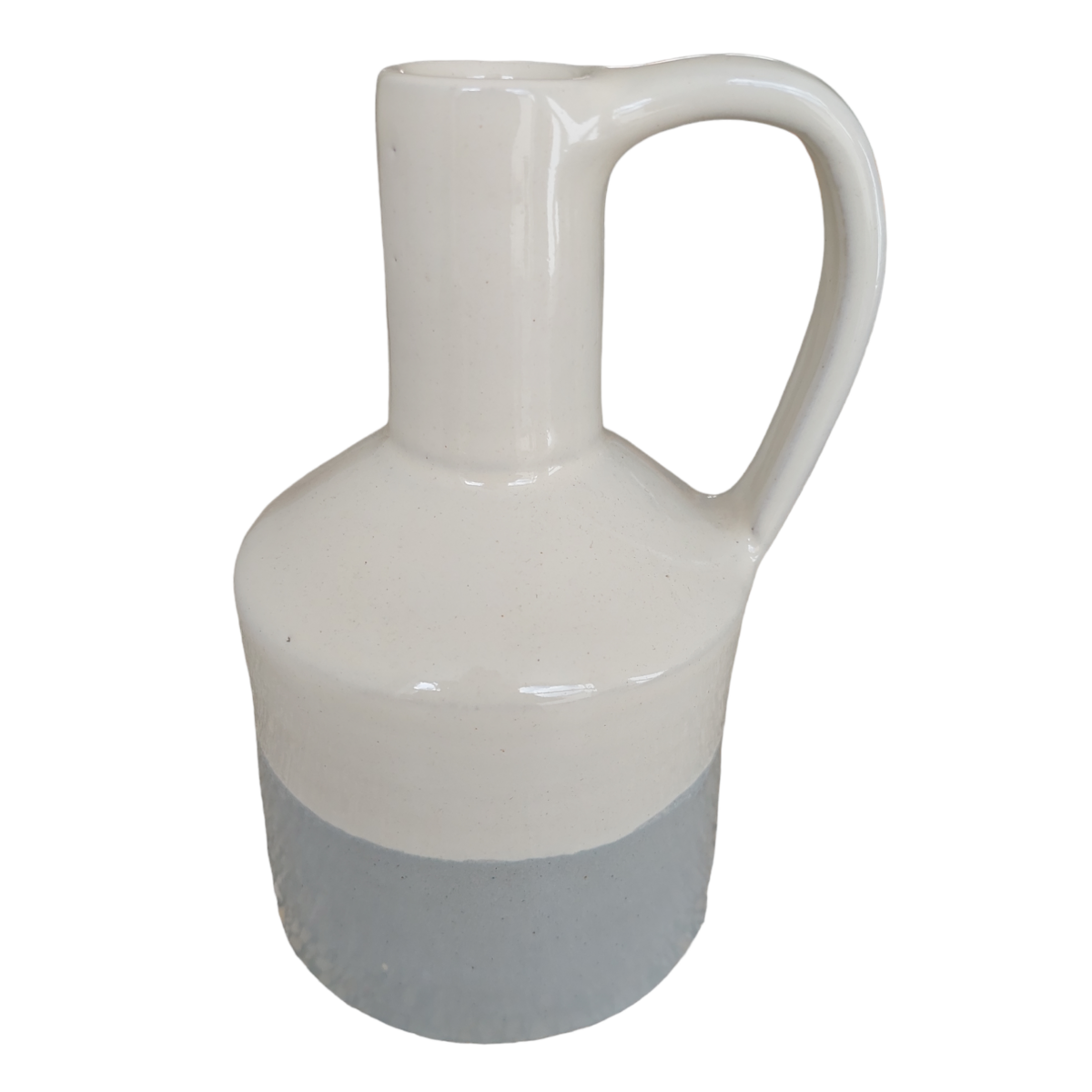 Vase Ear L Gris/blanc 200-062