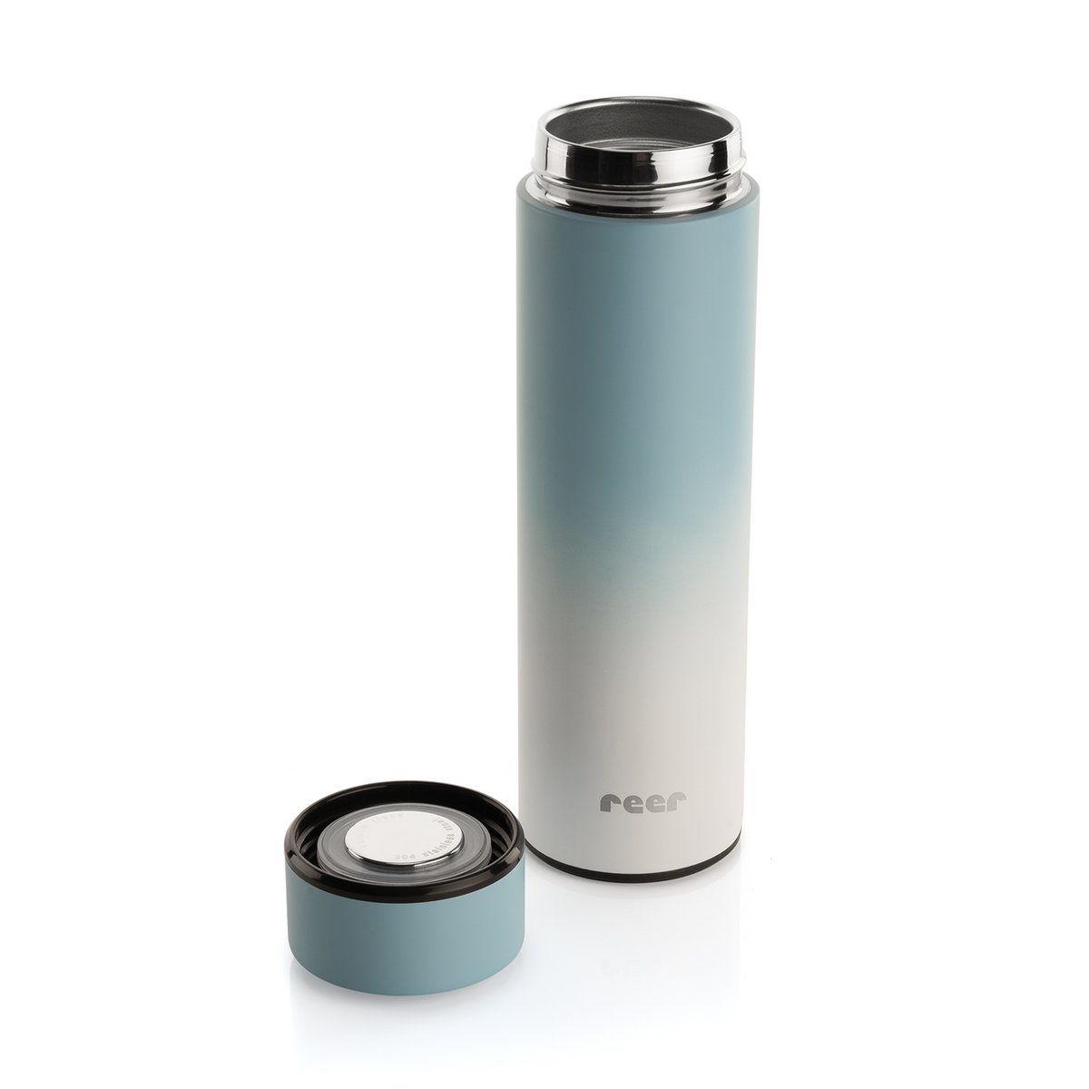 Colour Design stainless steel vacuum bottle, 450 ml, blue