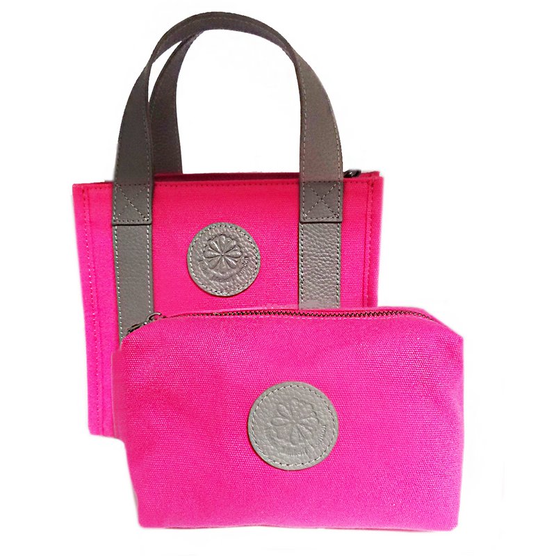 The Carnaby Mini Tote - Magenta