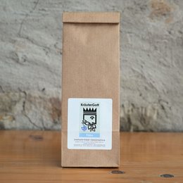 Hellas refill pack, a seasoning product in a brown paper bag. The product contains a blend of spices and herbs, likely used for seasoning various dishes.