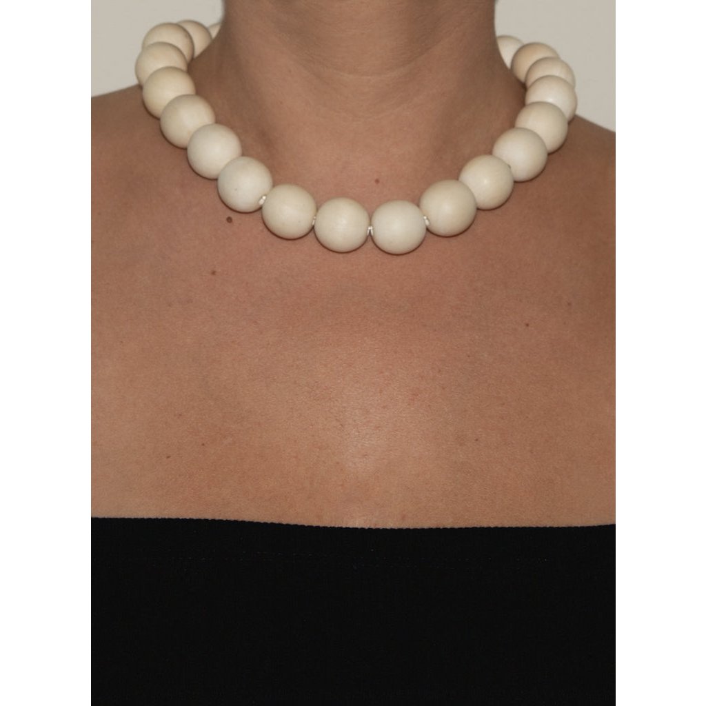 Posie Bold Necklace | Cream