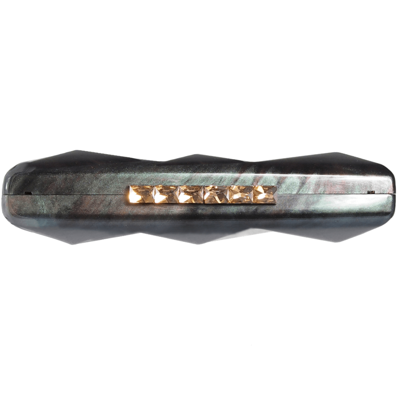 Minaudière in motivo labrodorite