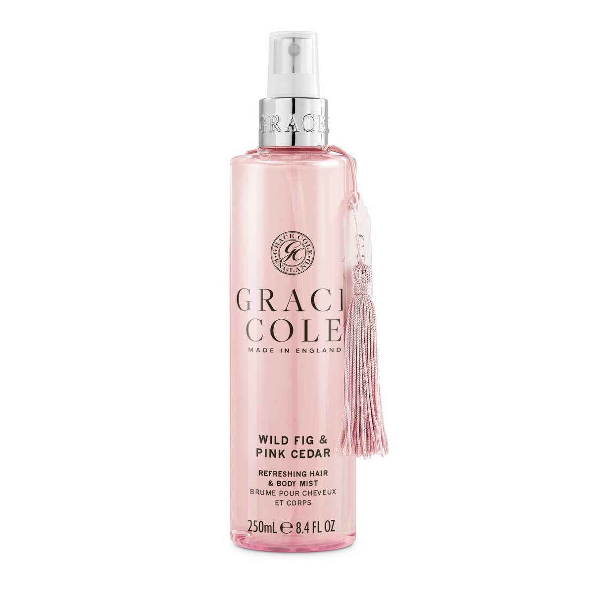 Spray per capelli e corpo al fico selvatico e cedro rosa, 250 ml