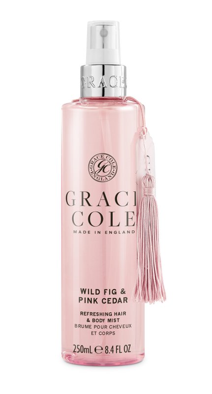 Spray per capelli e corpo al fico selvatico e cedro rosa, 250 ml