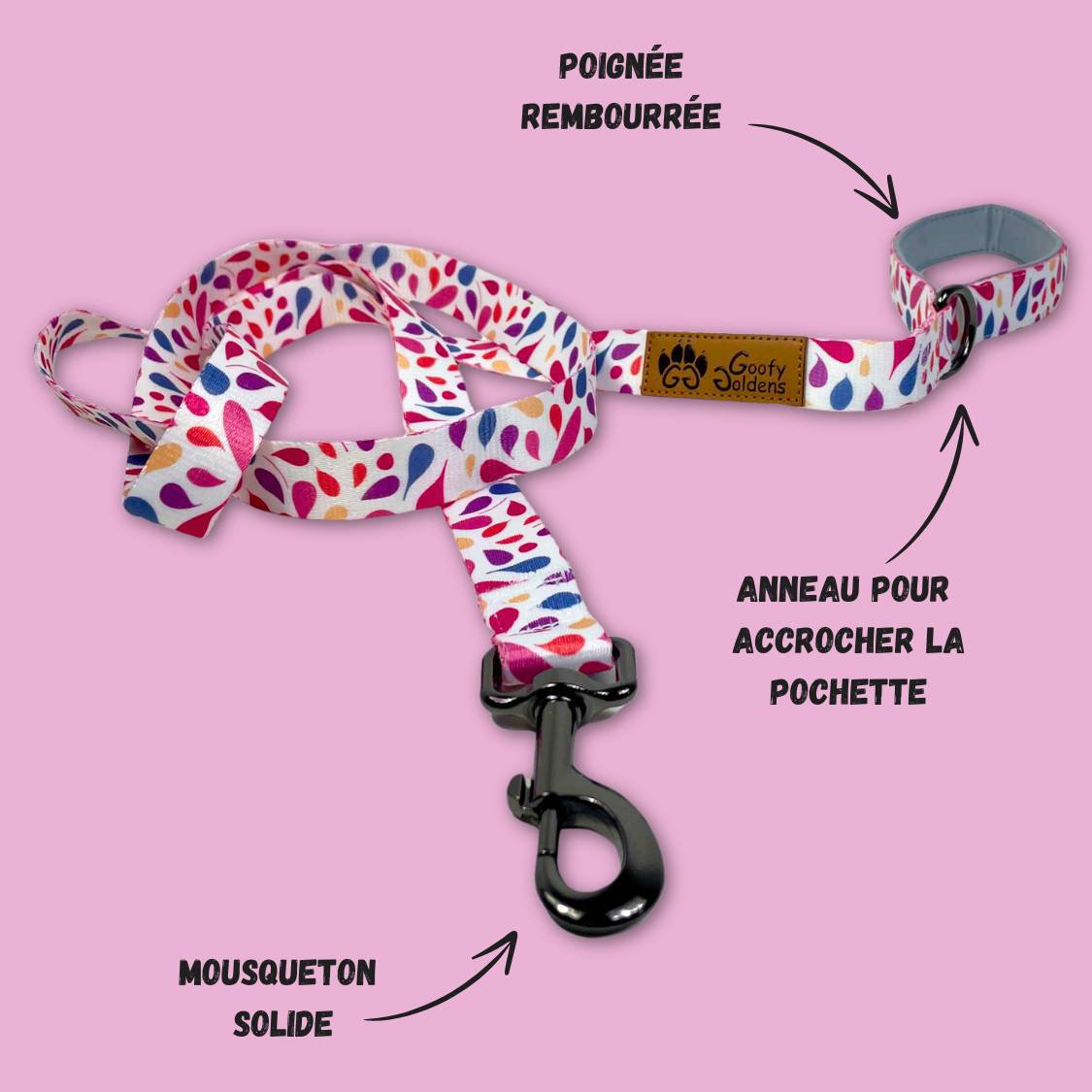 Petals dog leash