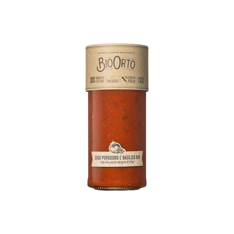 Sugo pomodoro e basilico Bio 