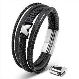 Læderarmbånd "Flake"