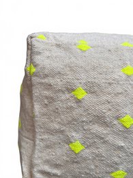 Floor cushion - Classic Line Mini - Mona neon yellow