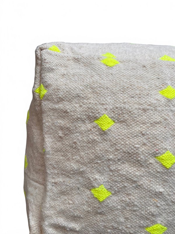 Floor cushion - Classic Line Mini - Mona neon yellow