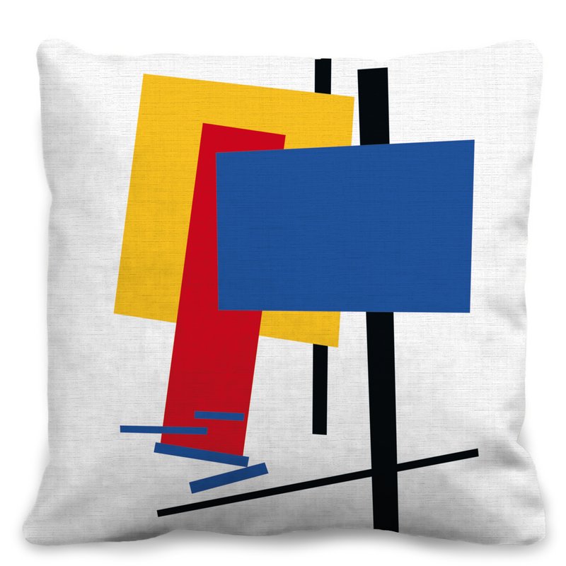 Coussin Malevitch 45 × 45 cm