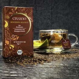 Confezione da 20 bustine di tè Rooibos-Mango biologico
