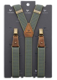 Sir Redman suspenders Dolph Dogtooth