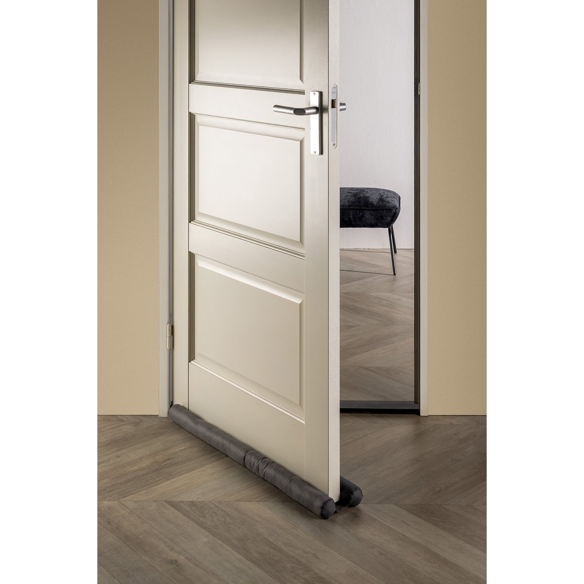 Textino TITO - Double door draught excluder 80x16x5 cm - Charcoal Gray - anthracite