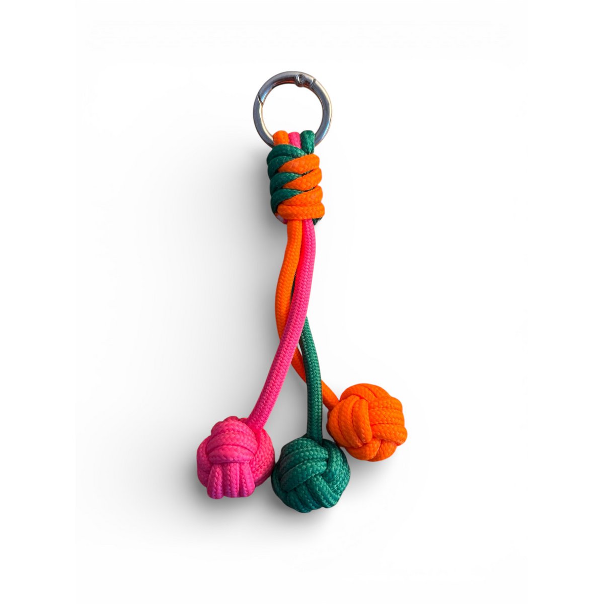 Sleutelhanger - Dotty Pops - Roze - Groen - Oranje