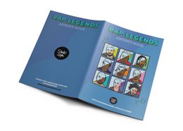 Libro di attività da colorare di leggende del rap