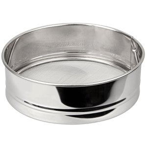 Extra fine stainless steel kitchen sieve 18 cm diameter Fackelmann Basic