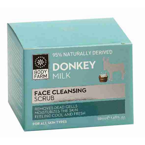 Facial scrub Donkey milk - 50 ml (pre-order)