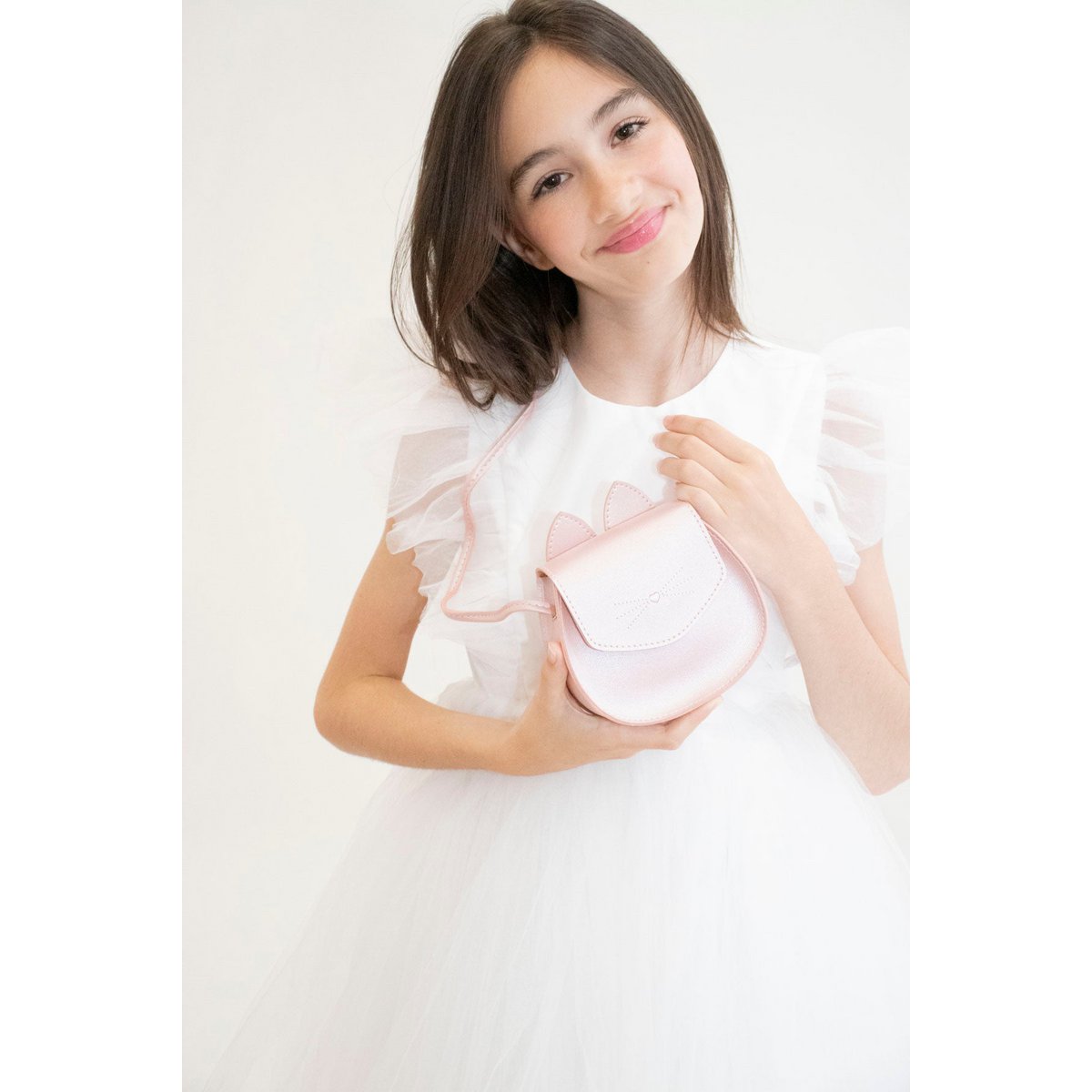 Leony-Cat shoulder bag - The sparkling and graceful cat