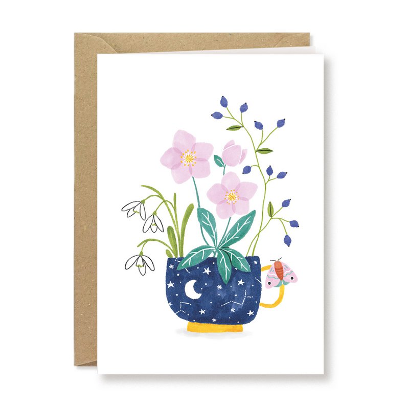 Greeting card | Cup of Winter