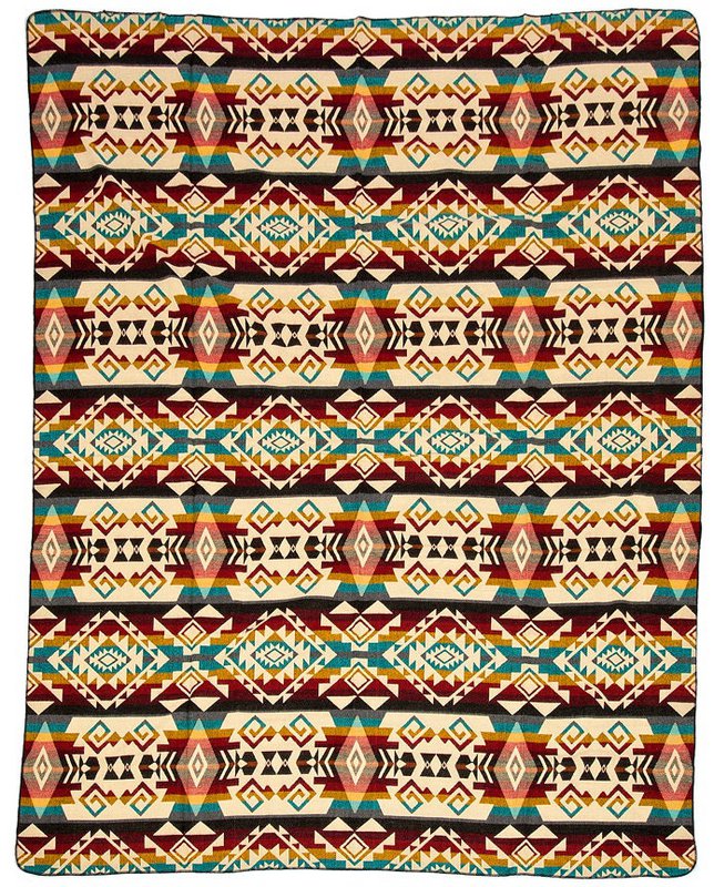 Decke aus ecuadorianischem Alpaka | einheimische Decke | Chimborazo Colormix