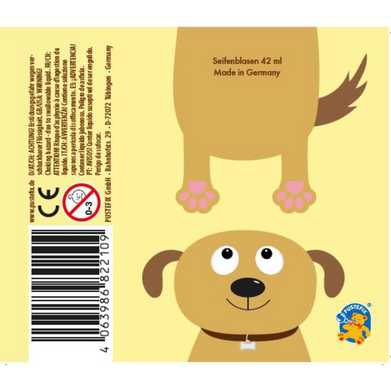 PUSTEFIX Classic 42 ml Dyr "Hund"