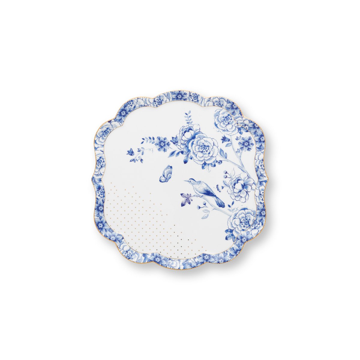 Mini Cake Tray Royal White 24x24cm