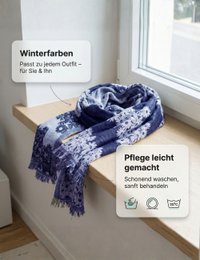 Sunsa dames sjaals, winter sjaalhals gemaakt van katoen en viscose, damesjaals voor herfst/winter, multifunctionele doek als een sjaal/sjaal of stal/schouderdoek