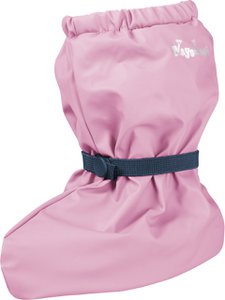 Regen Footies mit Fleecefutter - Lightpink