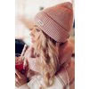Hat and scarf with SESIL wool - PINK