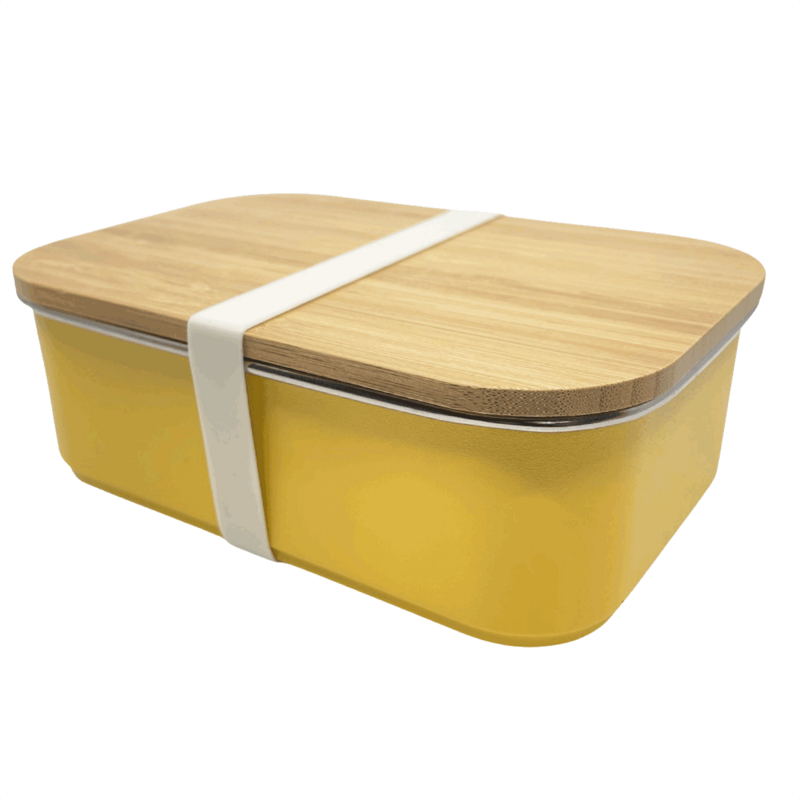 Portapranzo elastico in silicone (set) - Bianco