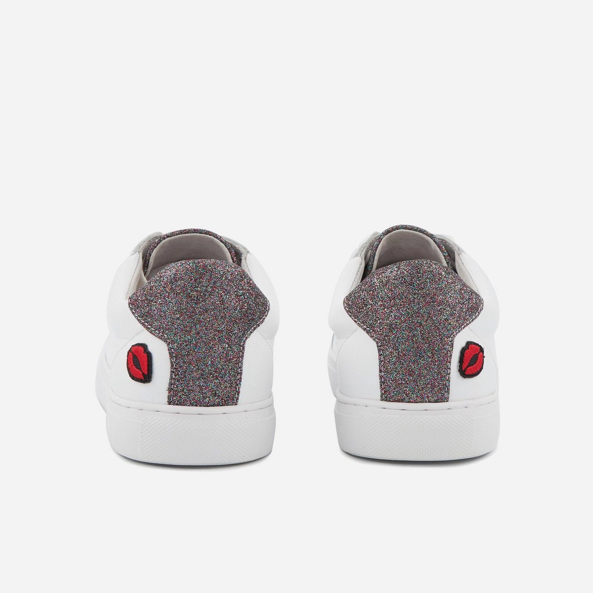 Simone-Blanc/Glitter Multicolor
