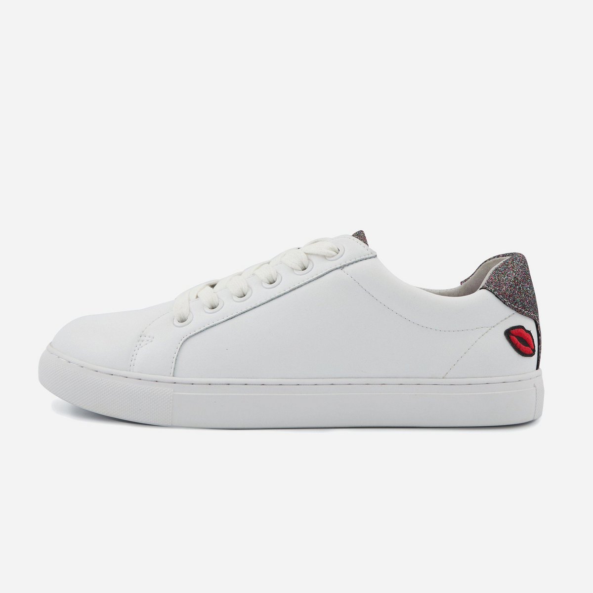 Simone-Blanc/Glitter Multicolor