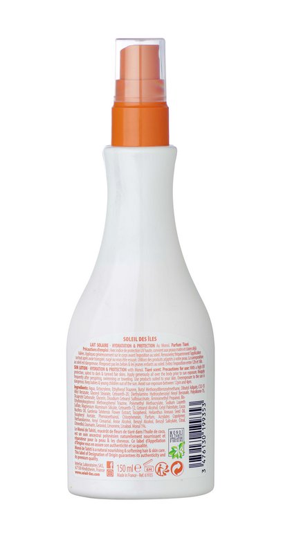 MILCHSPRAY MONOI PARFÜM SUN OF THE ISLANDS SPF 50