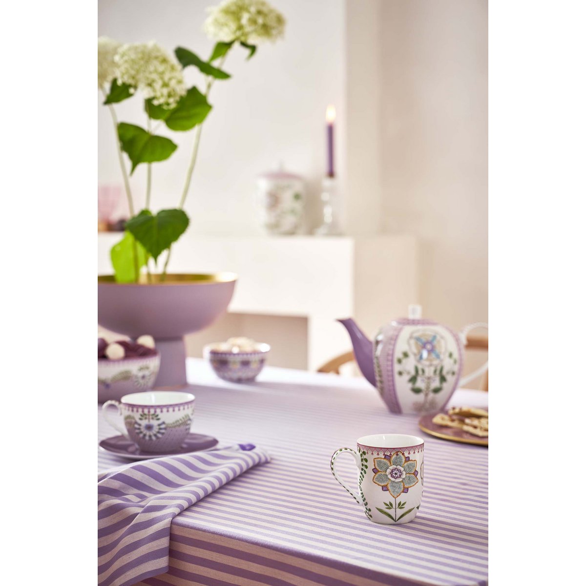 Set/2 Mugs Small Lily&Lotus 145ml