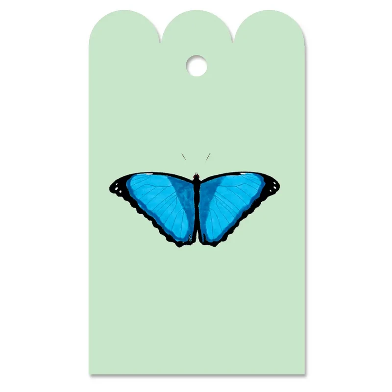 Gift Tag Reflection (butterfly)