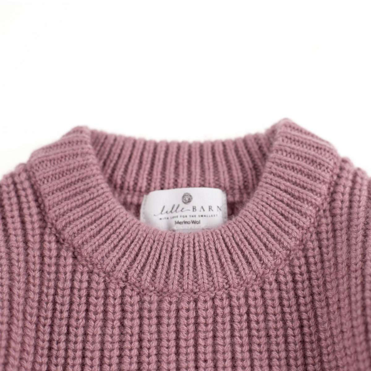 Jersey Bebé de Lana de Punto - Lana Merino - Haze