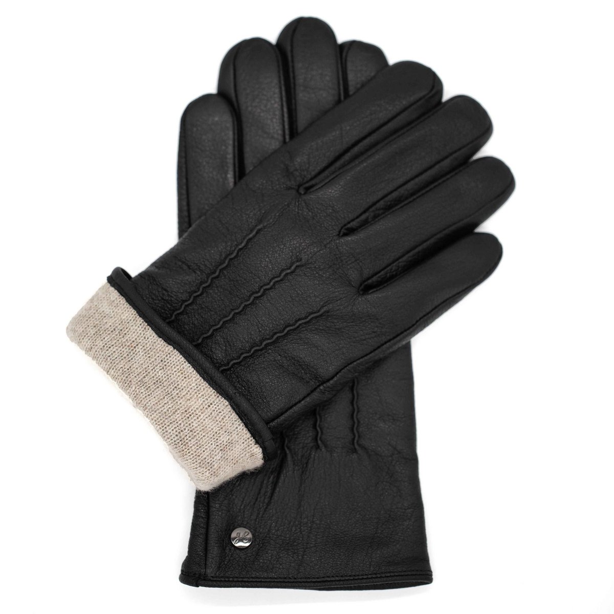 CHARLIE goatskin gloves with cashmere wool lining - touch function