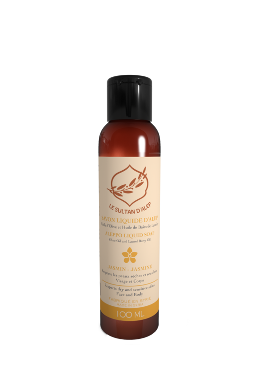 Liquid Aleppo soap Jasmine 100 ML
