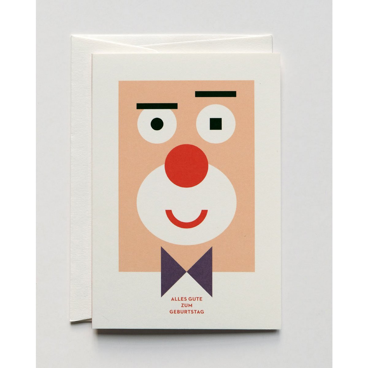 Geburtstagskarte Happy Clown