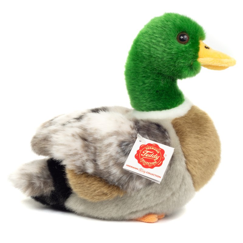 Wild duck 24 cm - plush toy - soft toy