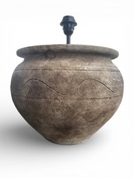 Terra Bruta - Håndlavet Terracotta Bordlampe - Håndlavet i portugal