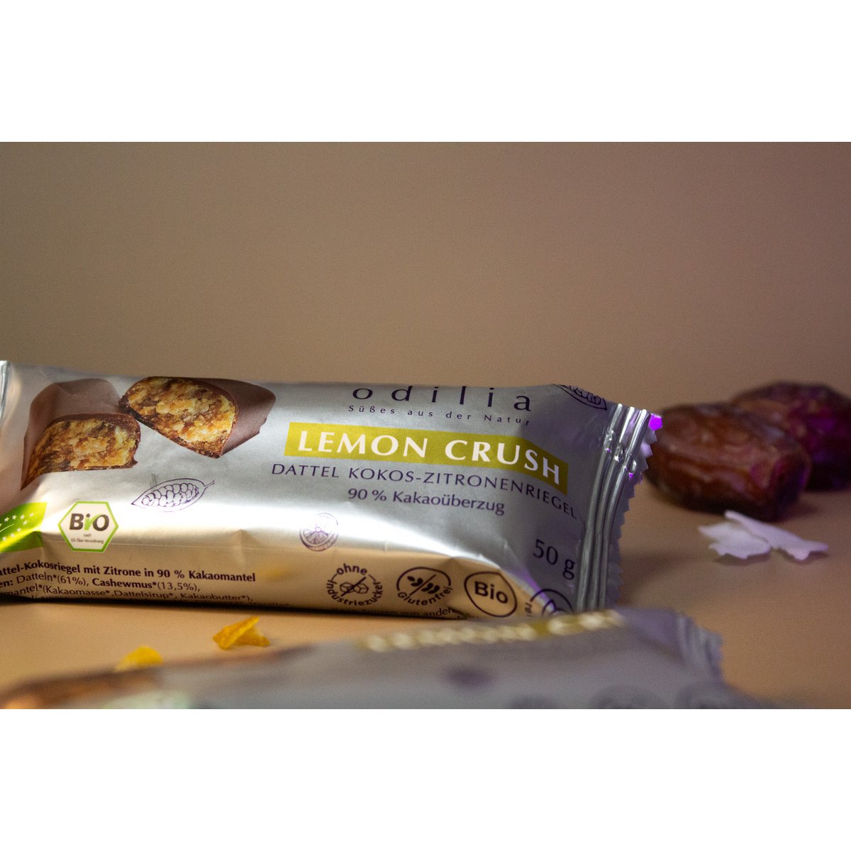 Lemon Crush Date Coconut Lemon Bars