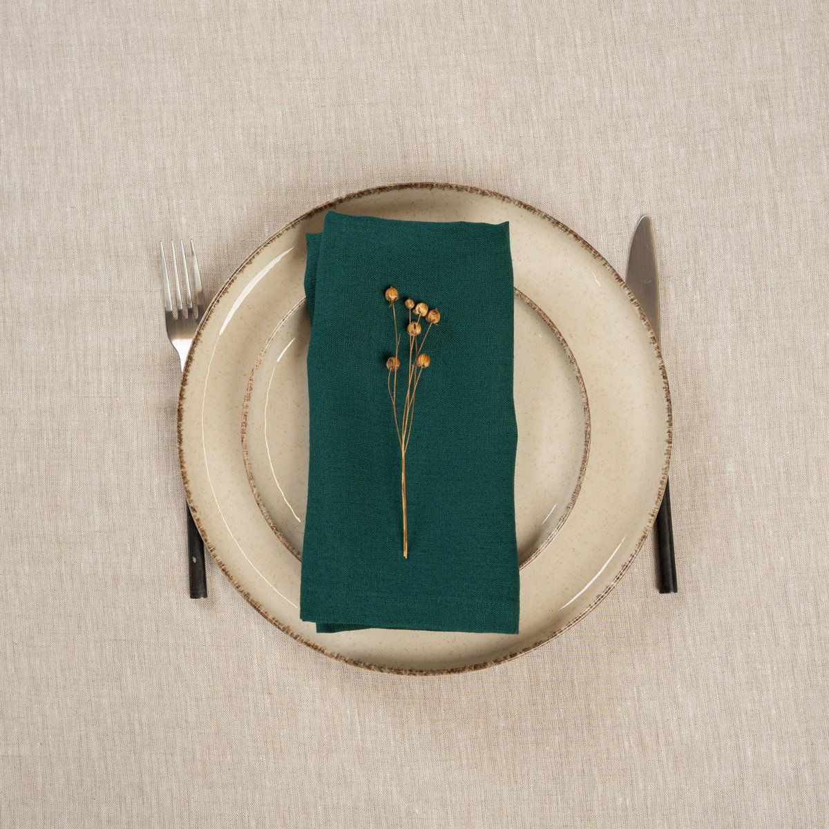 Set di tovaglioli di lino