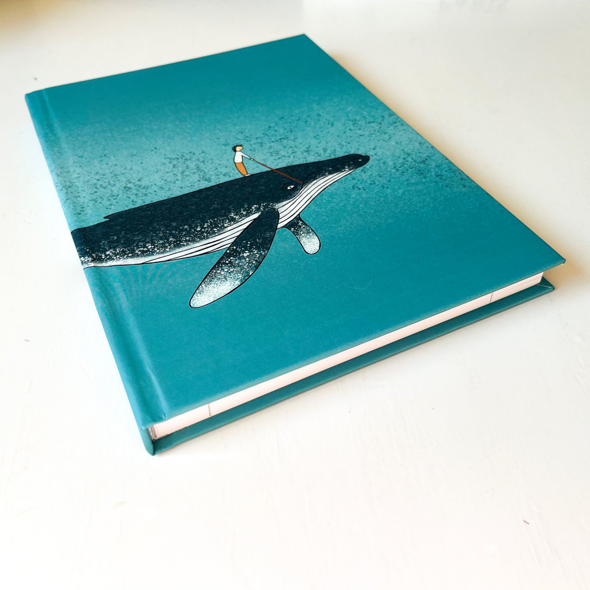Notitieboek met dromerige geïllustreerde Walvis | A5