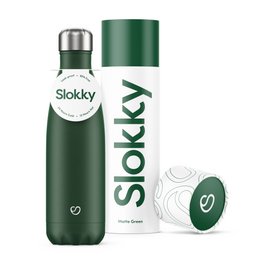 Slokky Matte Green Bottle - 500ml