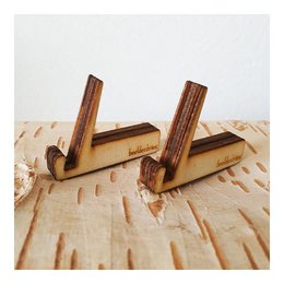 Wooden card holders