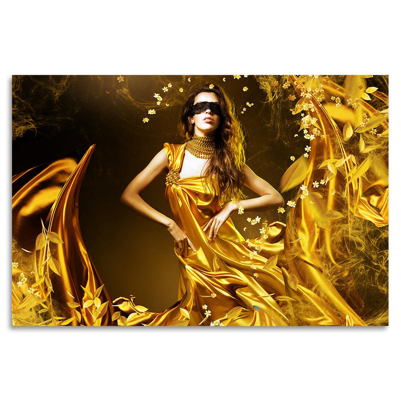 Foto op acrylglas - Golden Madness