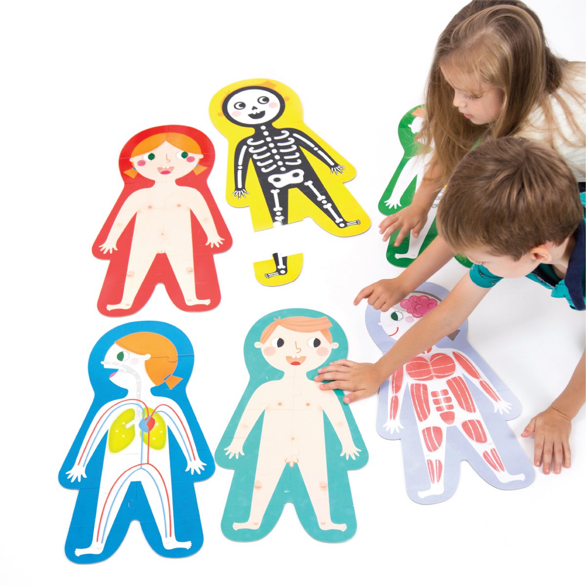 Puzzles de taille supérieure Mon corps 3+