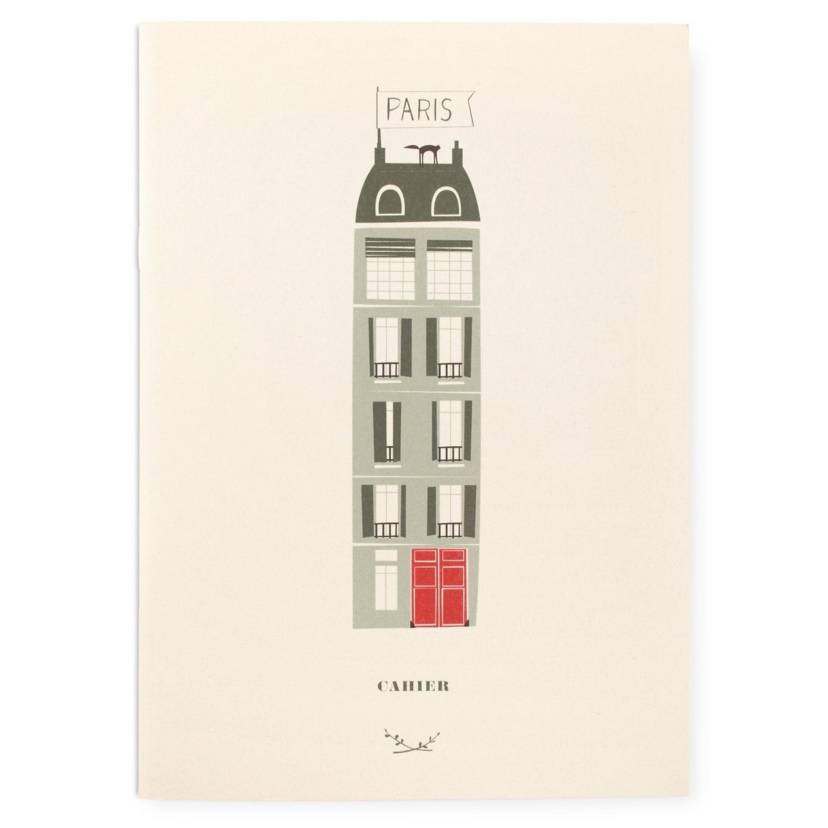 Carnet Paris A5, quadrillé